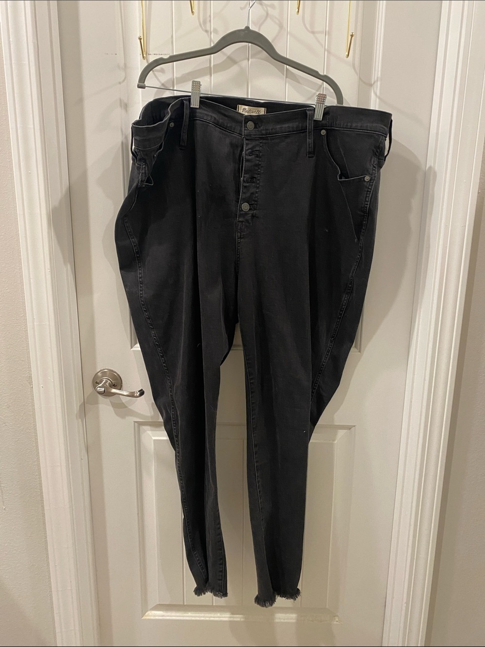 Madewell High Rise Black Skinny Jeans Size Plus Size 37